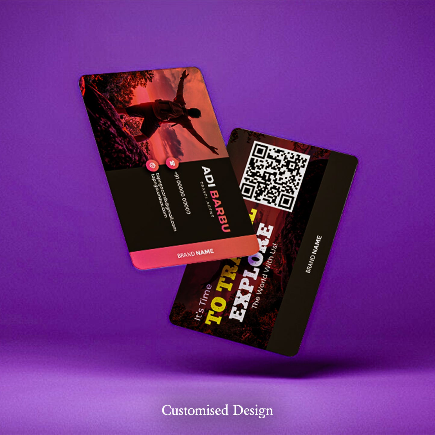 Tap N Go Customised NFC Card – Travel & Adventure Edition