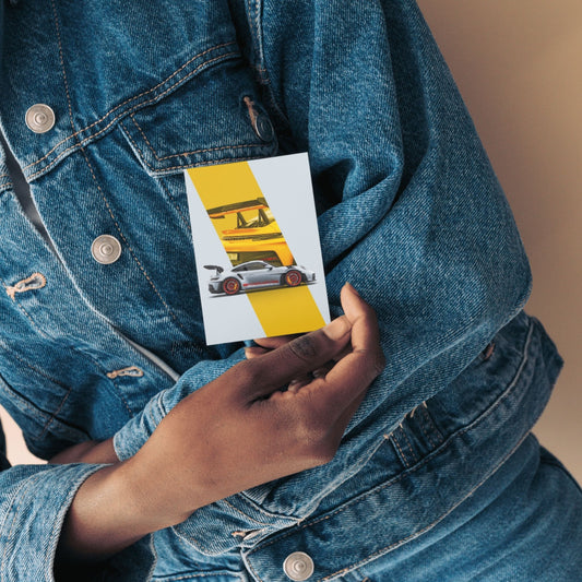 Tap N Go Customised NFC Card – Car Edition Porsche