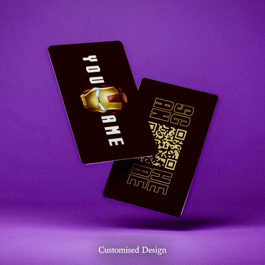 Tap N Go Iron Man Customised NFC Card – Superhero Edition
